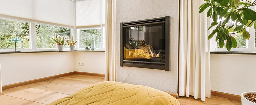 Residential Fireplace Ceramic Glass Installation in Sun City West, AZ