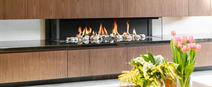 Double-height Fireplace Design Refurbishment in Sun City West, Arizona