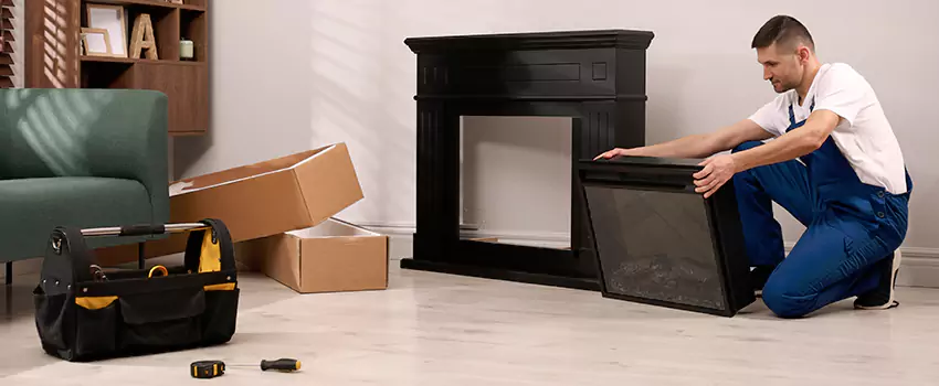Old Rusted Metal Fireplace Repair And Replacement in Sun City West, AZ